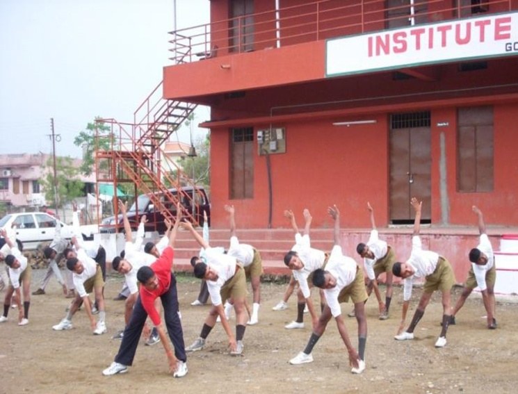Drill ground in action